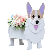 cute dog planter plant pot flower pot for garden decoration plant container holder for outdoor indoor plants storage container