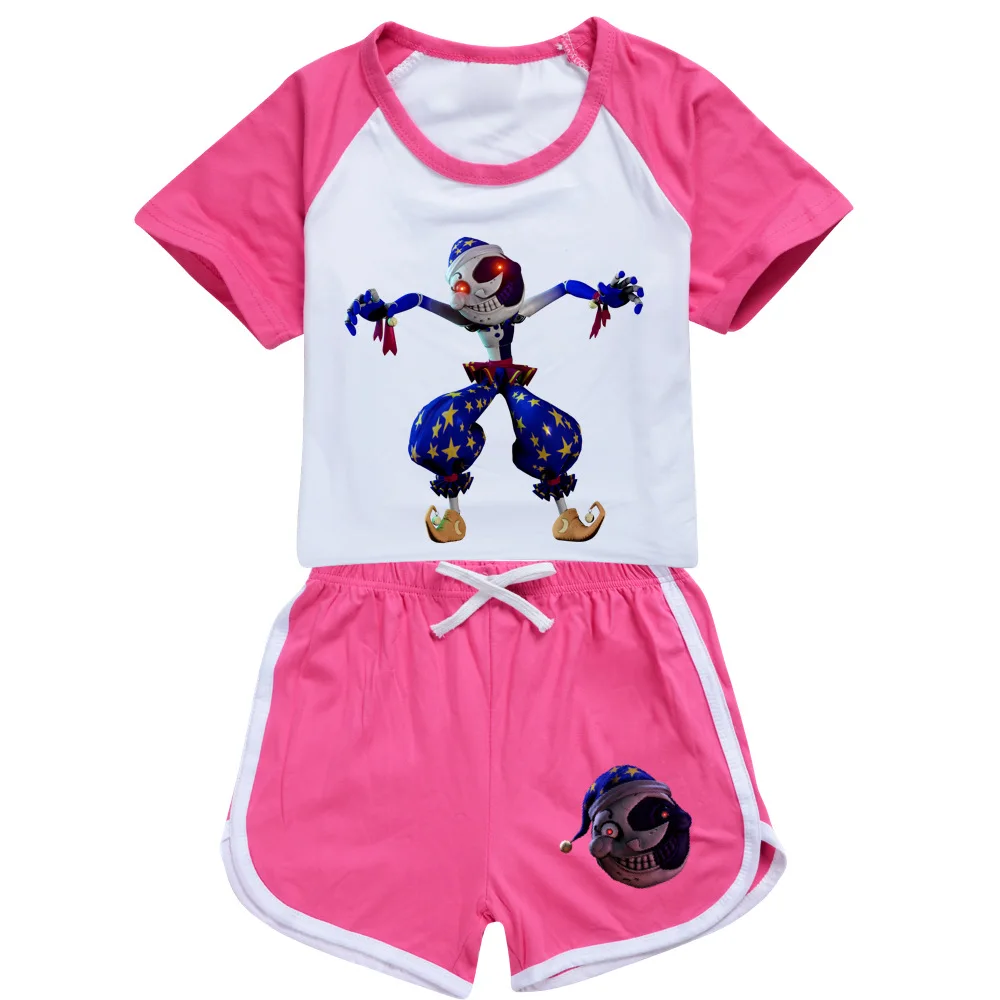 Детский спортивный костюм футболка и шорты для мальчиков девочек