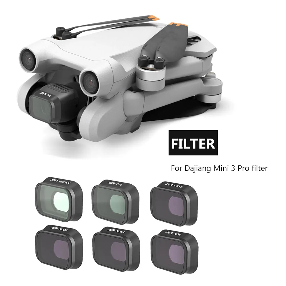 For DJI Mini 3 Pro Camera Lens Filter Coated Anti Light UV CPL ND Drone Quadcopter Filters For DJI MINI 3 PRO Drone Accessories