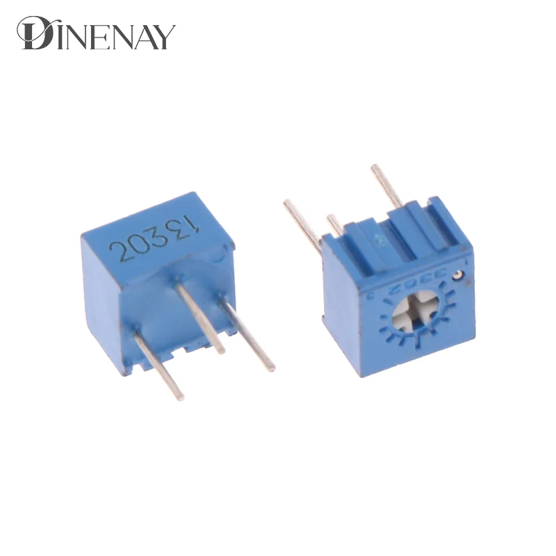 10 шт. 3362P-203 регулируемый потенциометр прецизионный триммер резистор стоячего