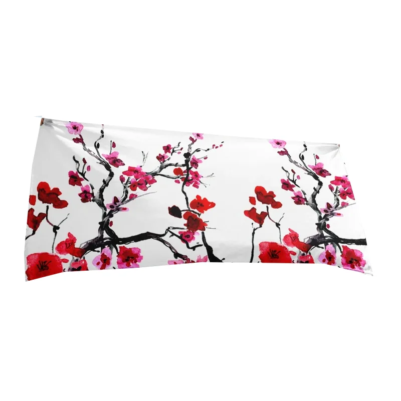 Japanese Floral  Custom Print   Asian Art Designer Towel