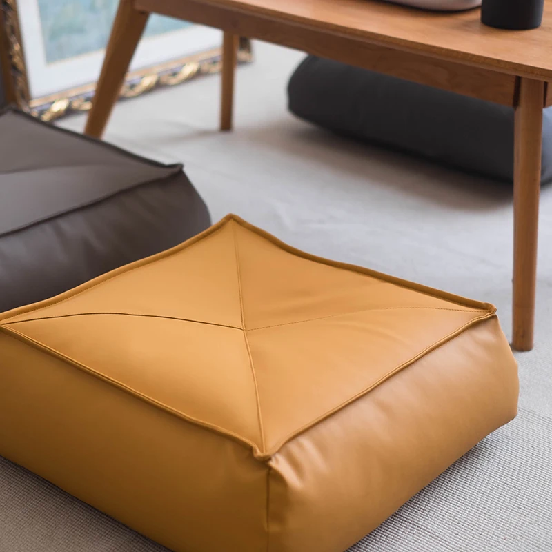 Японская кожаная напольная Подушка futon ленивая татами подушка в скандинавском