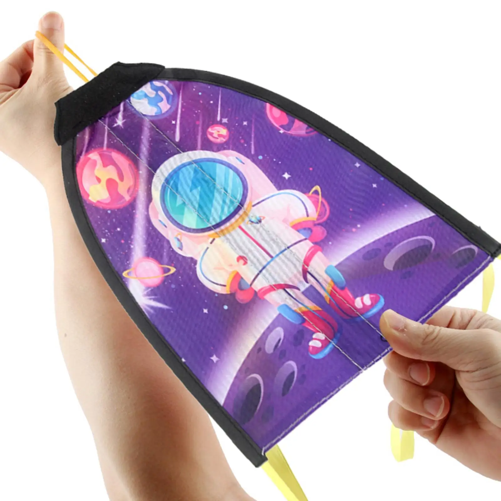 

Thumb Kite Hand Held Funny Cartoon Rubber Band Elastic Kite for Beginner