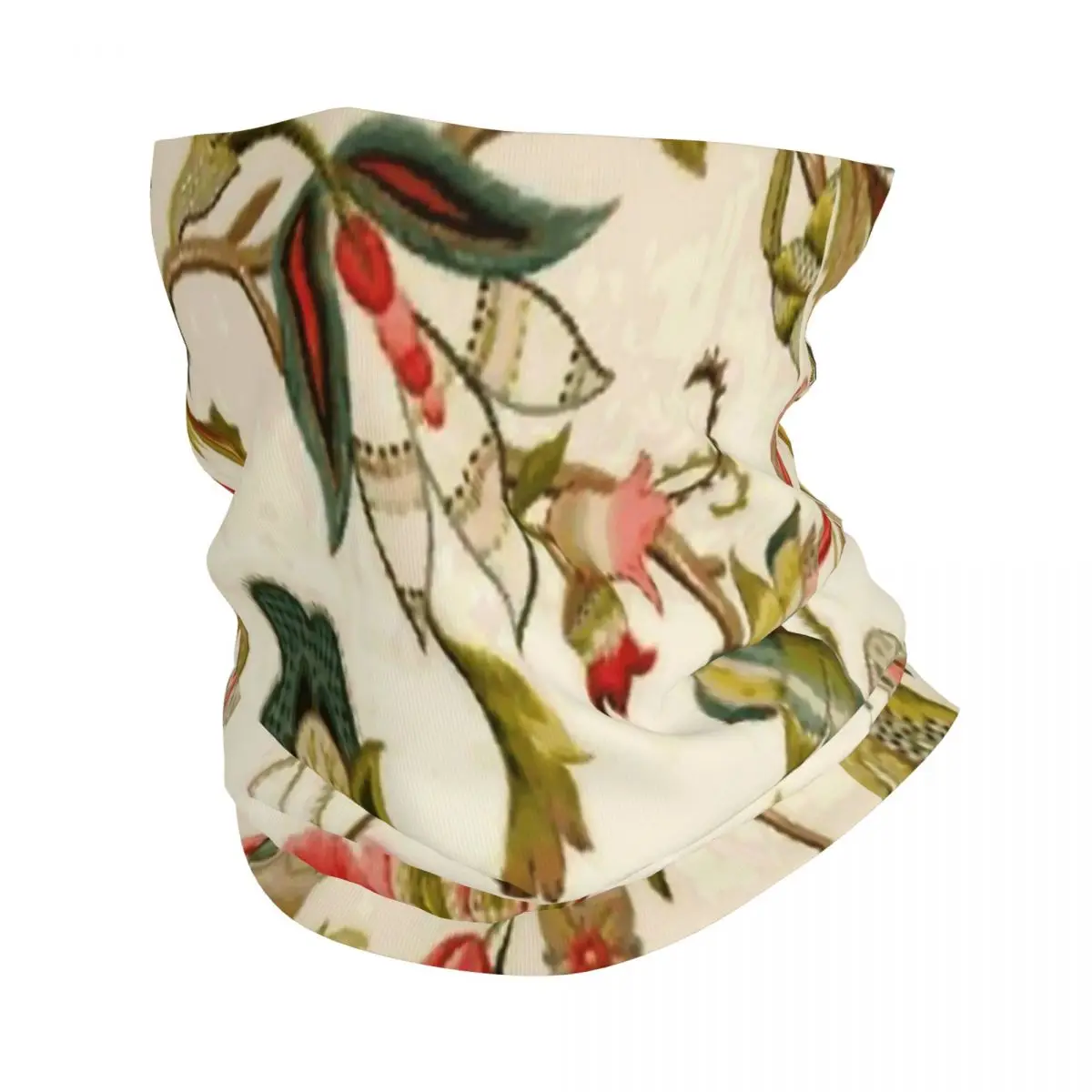Цветочная вышивка Jacobean искусственная маска для лица шарф походный шейный