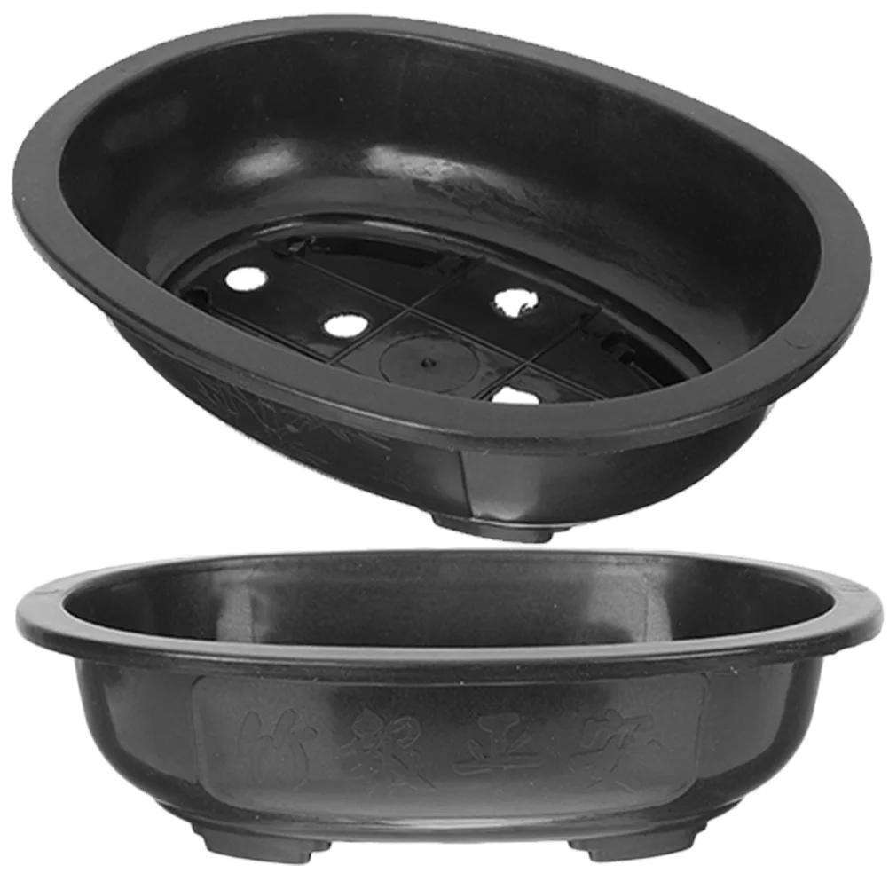 

Flowerpot Plastic Reusable Planting Gardening Planter Practical Bonsai Large Pots Decorative Floral Decorations