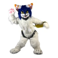 fox dog mascot fursuit costumes cartoon custom mascot walking puppet animal costume