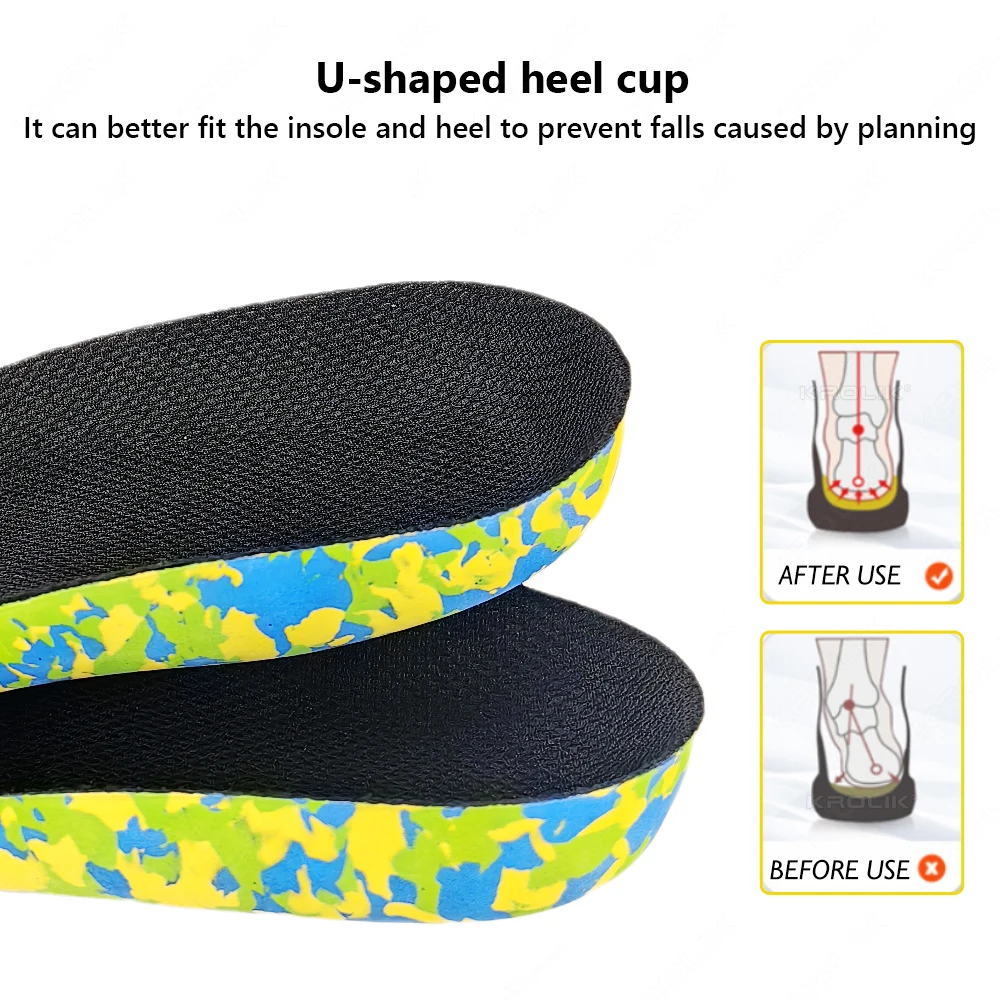 Kid and Adult Orthotics Insoles Leg Health  Correction Care Flat Foot Arch Orthopedic Children Insole Support Sport Shoes Pads