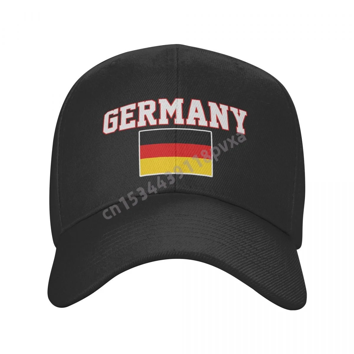 

Baseball Cap Germany Flag German Fans Country Map Wild Sun Shade Peaked Adjustable Outdoor Caps for Men Women