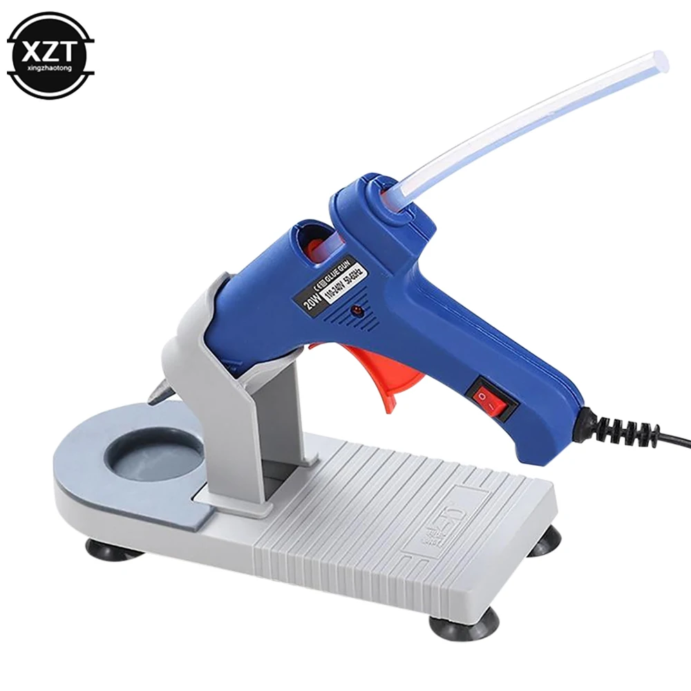 

Handmade DIY Tools hot melt Glue Gun stand glue gun base Universal with sucker Industrial Guns holder gadgets Glue gun Organizer