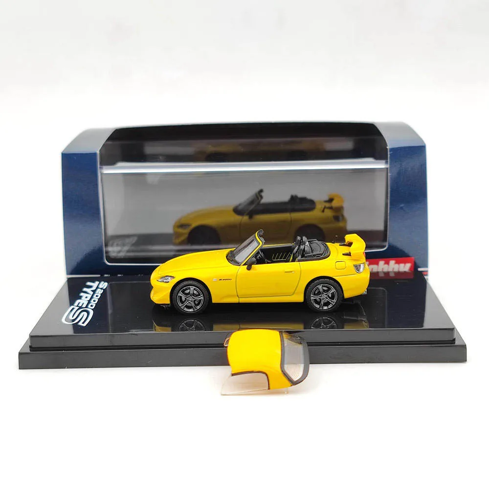 Хобби Япония 1:64 для S2000 Type S (AP2) Convertible Cstomized HJ 641020 Литая под давлением модель