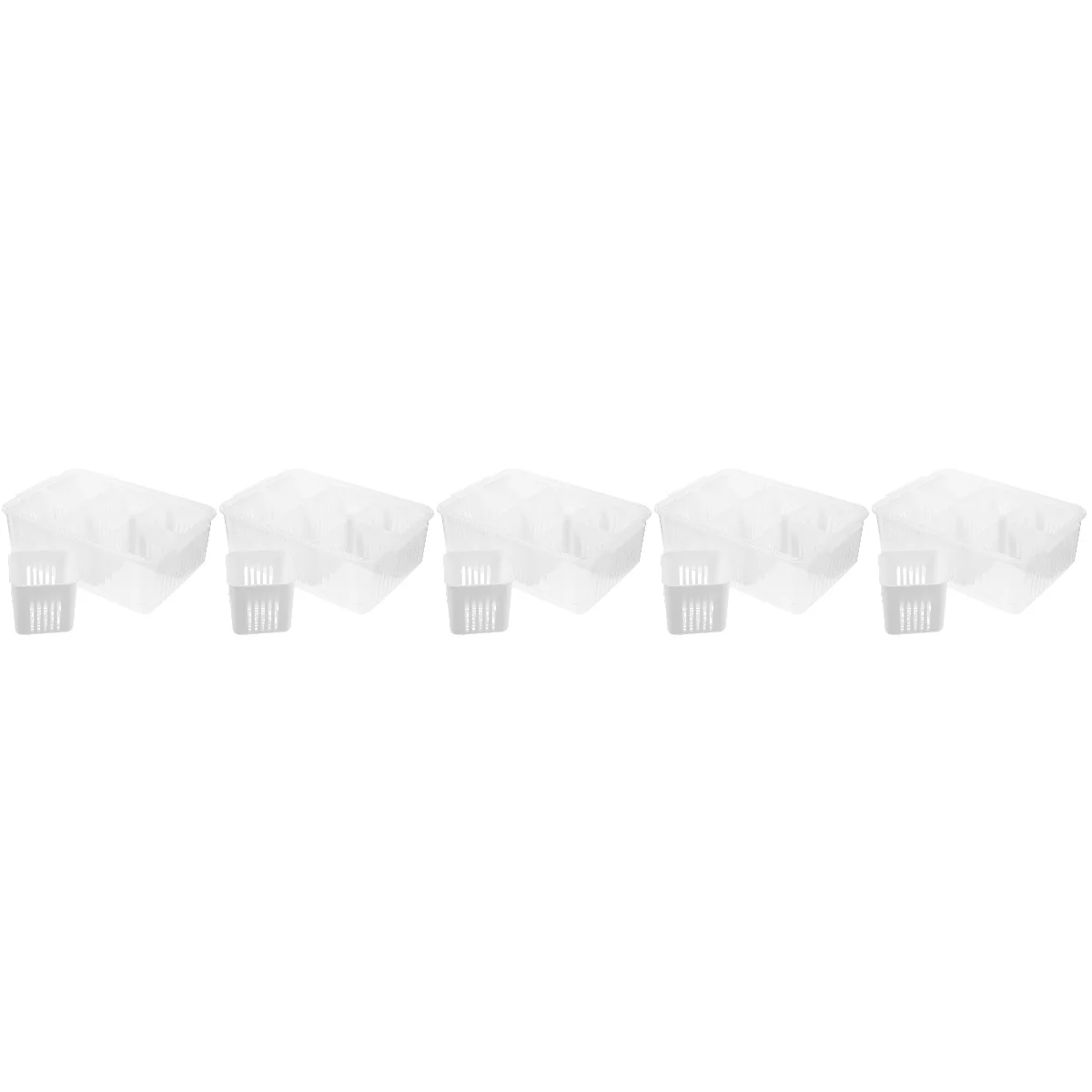 

5x Onion Fruit Storage Container Clear Onion Keeper Onion Storage for Kitchen Freezer