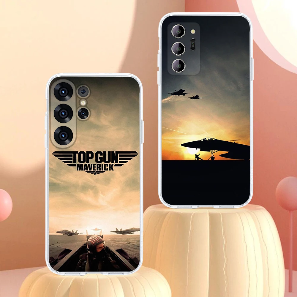 Прозрачный чехол для телефона Samsung Galaxy A54 A55 A7 A71 A72 A73 F23 M23 M54 F54 A51 A52S A53 Clear Cover JC-43 Top