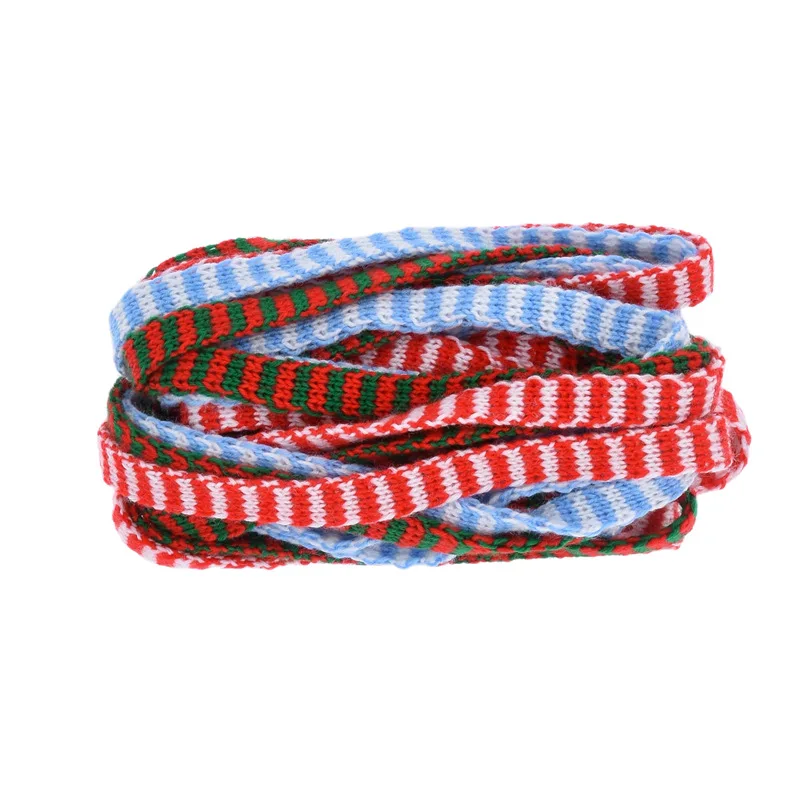 MintHome Новые рождественские ленты Вязание Вовняная нить Лента Рождественский