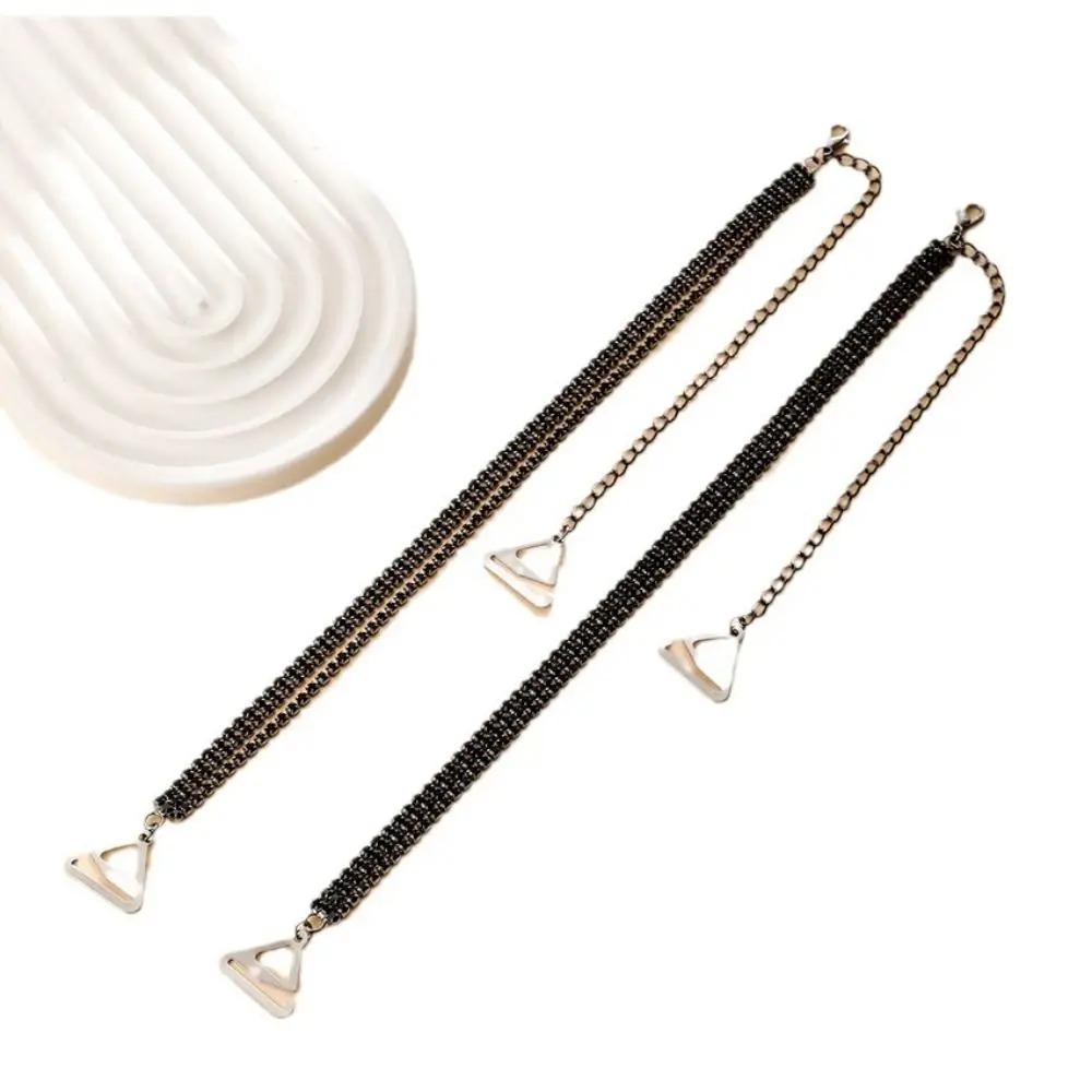 Блестящие металлические бретели для бюстгальтеров три ряда противоскользящий