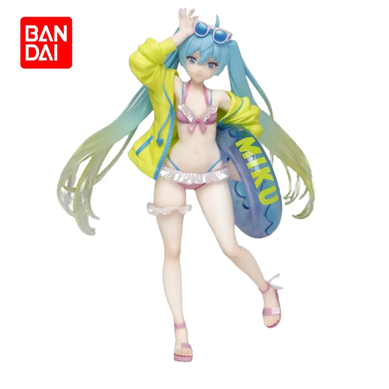 

BANDAI ручная работа Hatsune Miku пляжные бикини, купальный костюм Коллекция подарков на Хэллоуин Аниме персонажи