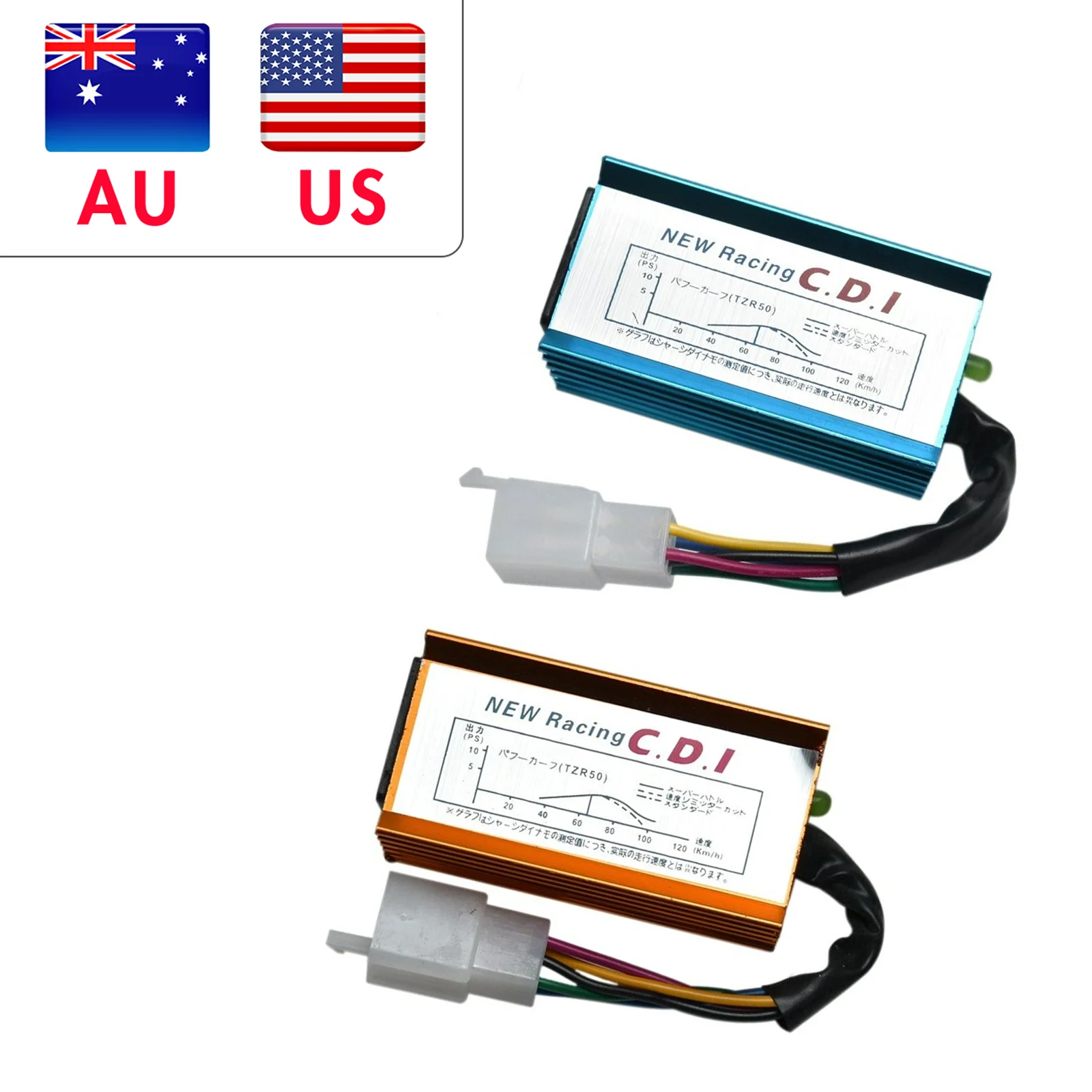 

Racing 5 Pin CDI Box for Chinese ATV Pit Dirt Pocket Bike 50cc 70cc 90cc 110cc 125cc
