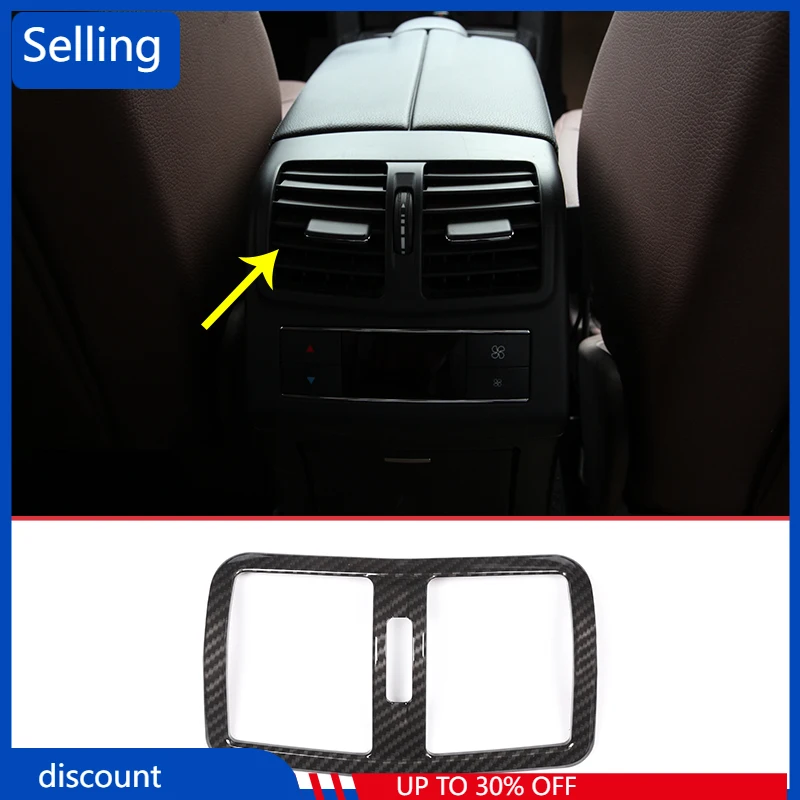 

Стильная рамка из углеродного волокна ABS для заднего вентиляционного отверстия автомобиля Mercedes-benz E-Class W212 для Mercedes Benz E Class W212 2012-2015 df