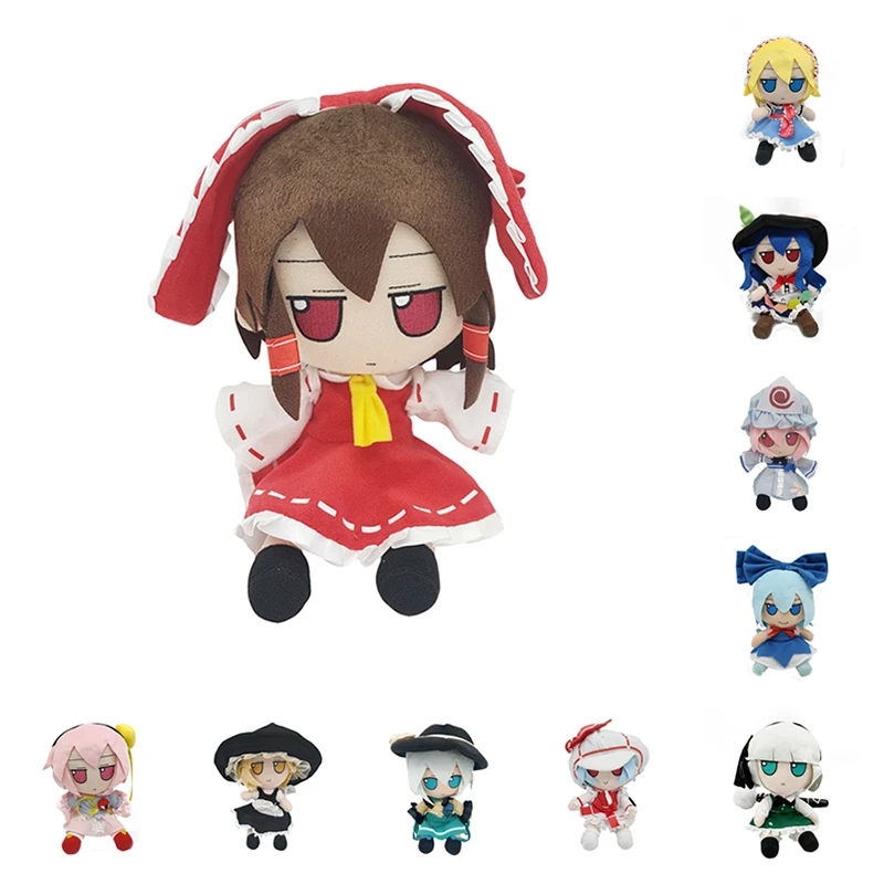 TouHou Project Marisa Komeiji Koishi Hakurei Reimu Hon Meirin Хата no koko Косплей Плюшевая Кукла Мягкие игрушки