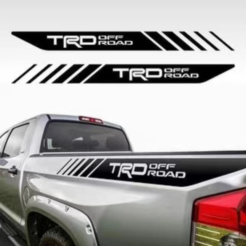 

Аксессуары для Toyota Hilux TRD, декоративные спортивные наклейки с задним багажником