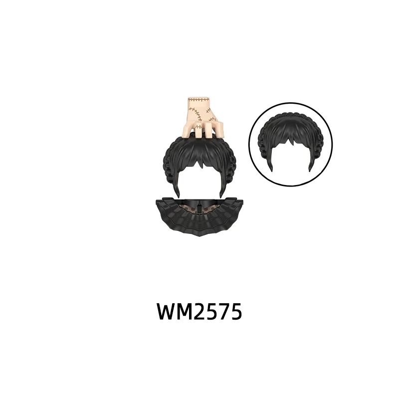 Экшн-фигурки зонт оружие брюки детали для волос модель блоков детский набор