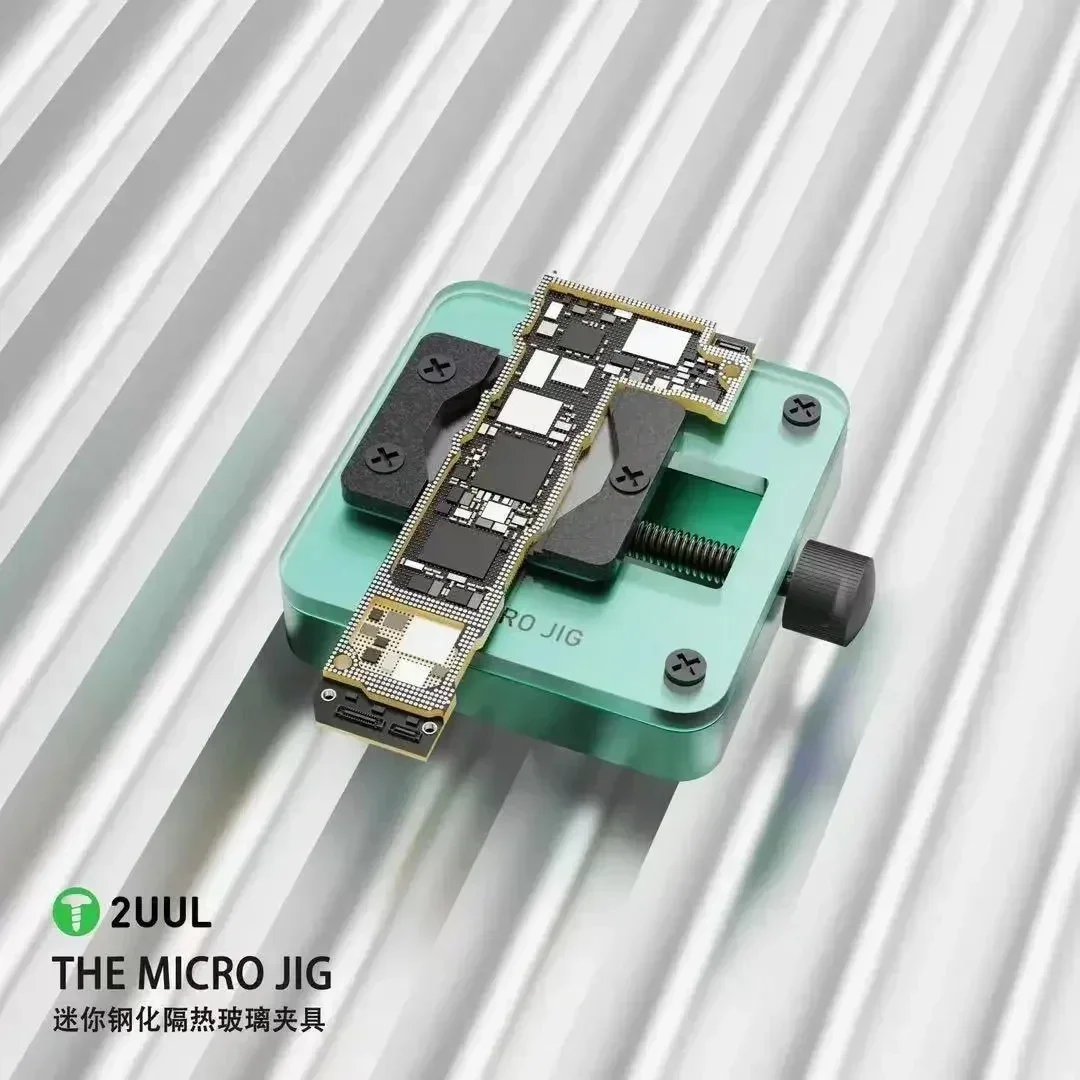 2UUL BH03 BH04 Держатель для ремонта мобильного телефона One Jig, стеклянный зажим с теплоизоляцией для чипа материнской платы, инструмент для реболлинга процессора IC (art.: 3920d345fe1cb) - 3920d345fe1cb
