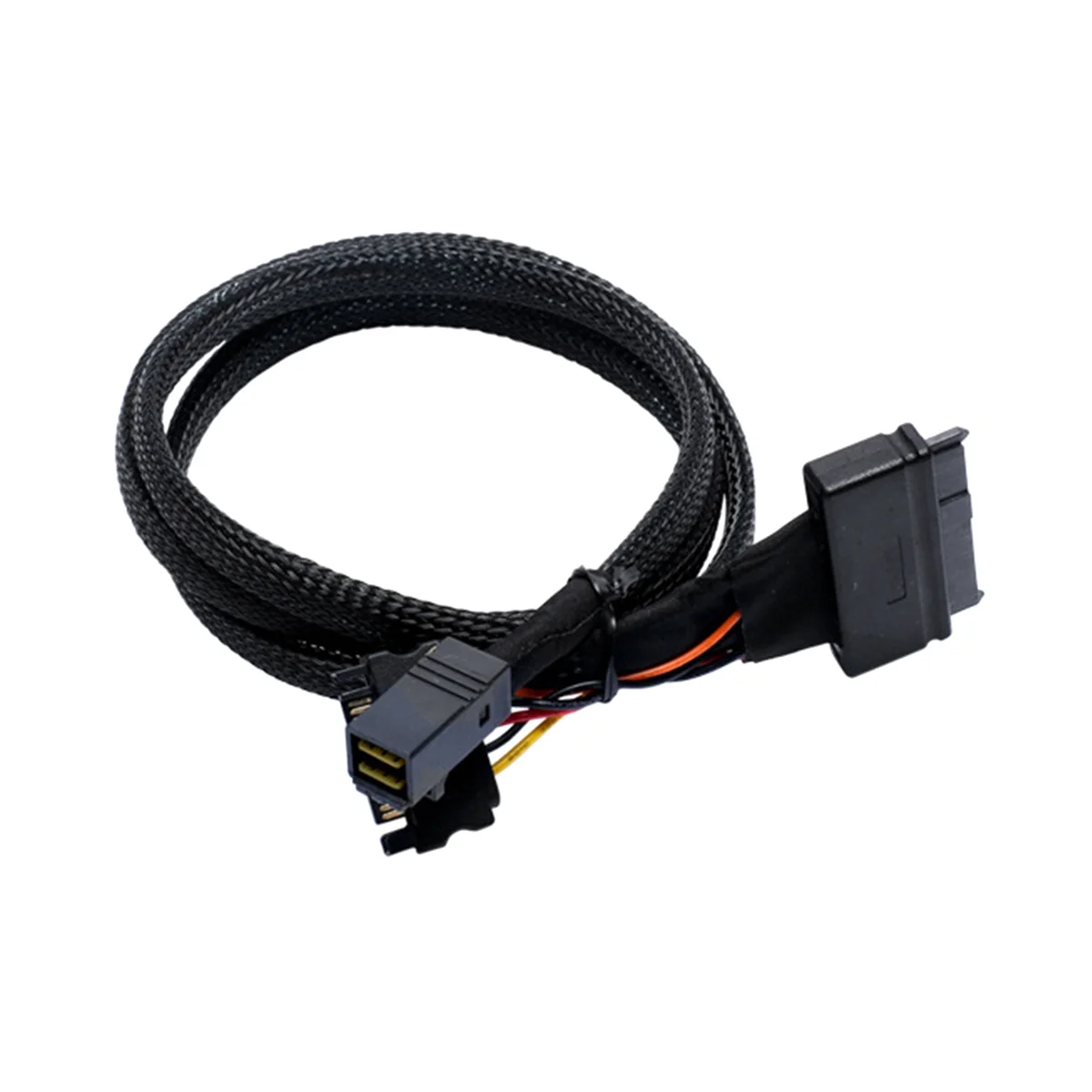 

Mini SAS SFF8643 U.2 To 8639+15PIN Power Cable NVMe Hard Disk Data Connection Cable SFF8643 To SFF8639 Hard Disk Cable