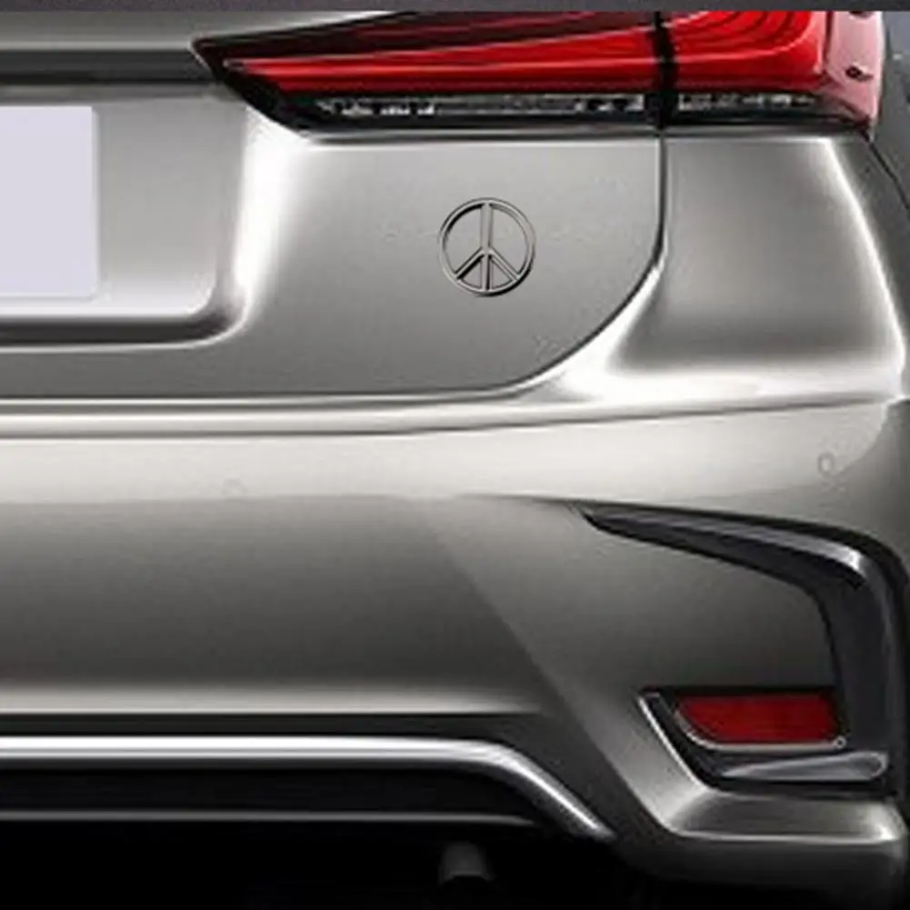 

Уникальная автомобильная 3D наклейка с защитой от царапин, компактная наклейка с эмблемой, 3D наклейка с символами мира