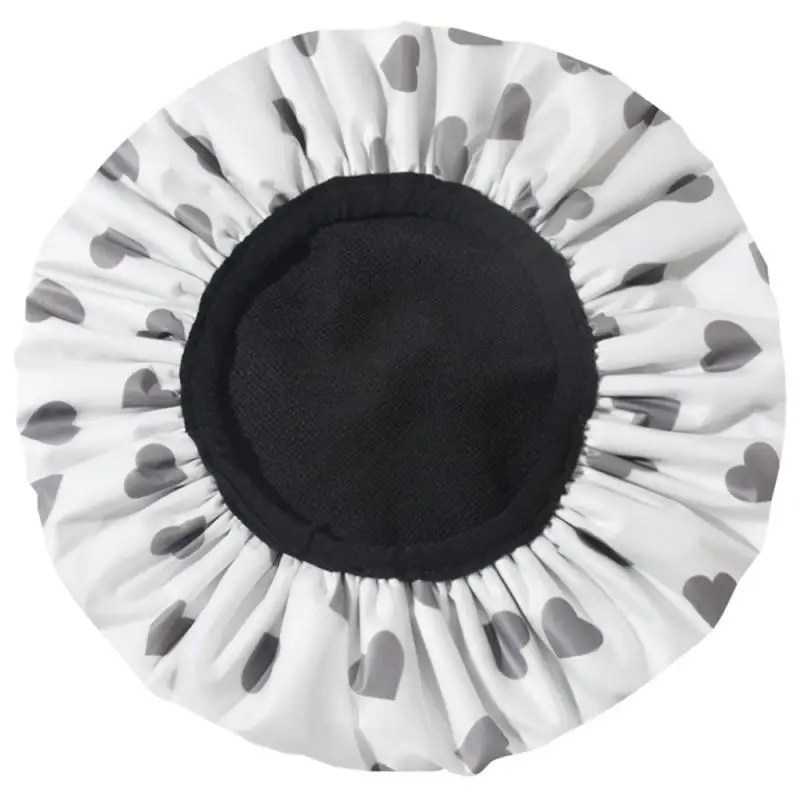 

Portable Shower Cap Dry Hair Cap Absorb Water The New Bathroom Practical Child Fiber Bath Water Proof Household Durable Triple