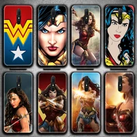dc heroes wonder woman phone case for oppo a5 a9 2020 reno2 z renoace 3pro a73s a71 f11