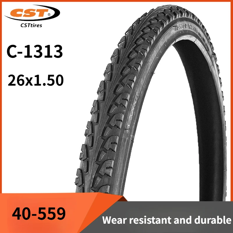 CST C1313 26x1 50 40-559 МЯЧЕСКАЯ ВЕЛОСИПЕДНАЯ ШИНА ВСЕ ПОДВЕСКИ 27TPI