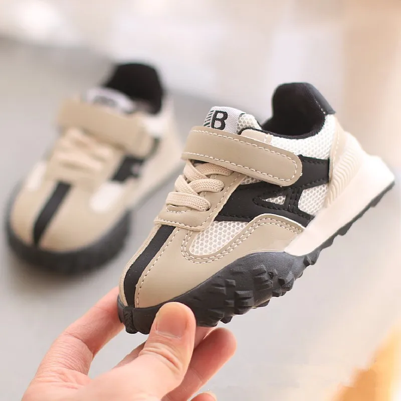 

Новая детская повседневная обувь; Сезон весна-осень; Спортивная обувь для малышей; Новая модная сетчатая обувь для папы; Модные кроссовки