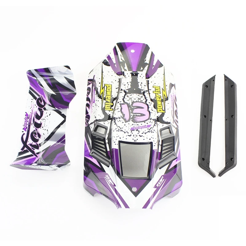 

2 комплекта запчастей для радиоуправляемого автомобиля: 1 комплект корпуса кузова автомобиля, крыла заднего хода и 1 комплект защитных нижни...