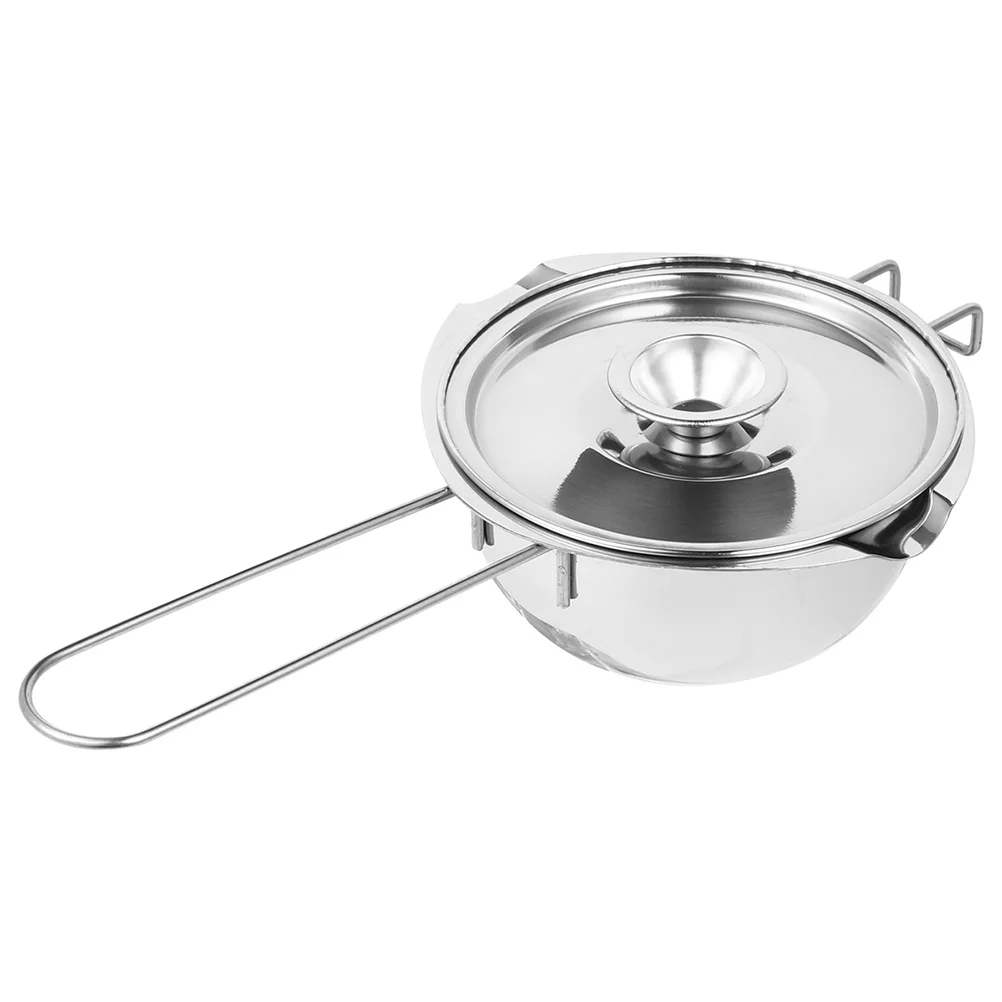 

Pot Melting Butter Warmer Boiler Bowl Pan Cheese Double Metal Fountain Stainless Steel Soup Saucepan Baking Stick Non Coffee
