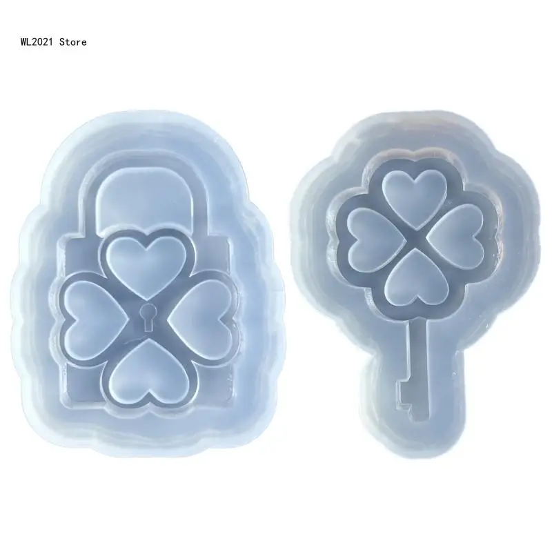 

Clover-Key Resin Shaker Mold,Silicone Quicksand Mould Resin Shaker Molds Resin Epoxy Casting Shaker Mould for DIY Crafts