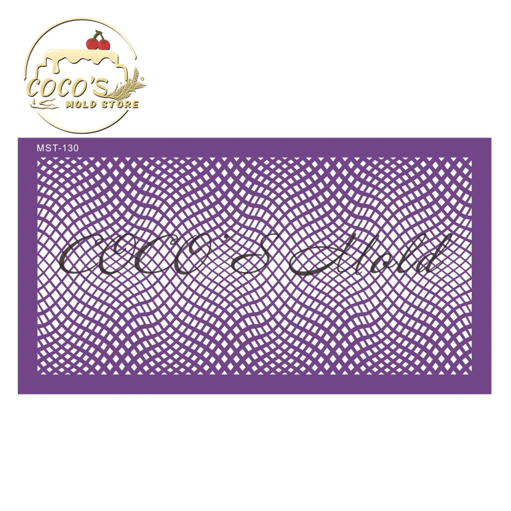 Решетчатая ткань с рисунком искусственное рукоделие Королевский крем форма для
