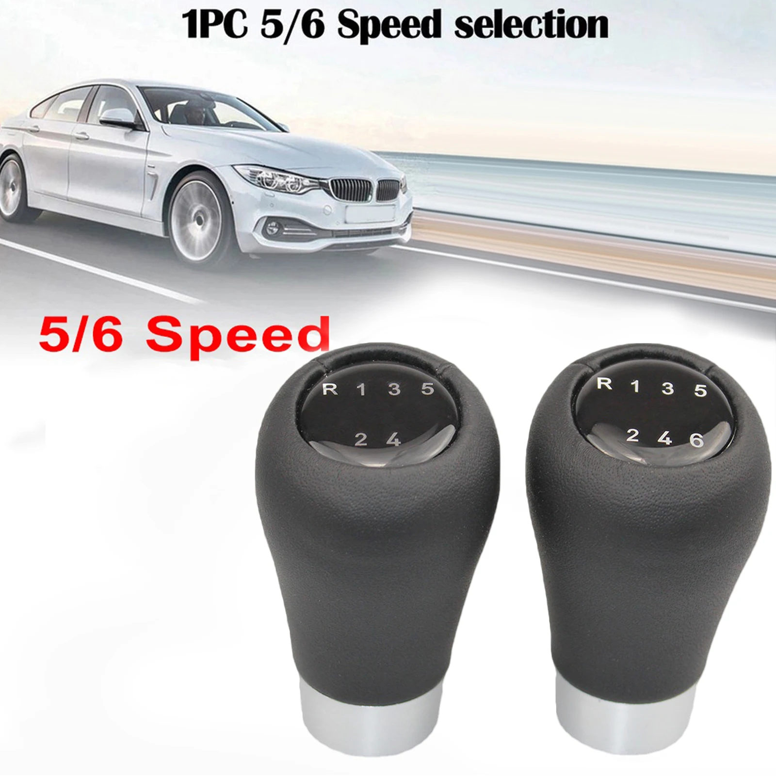 

Ручка рычага переключения передач M5/6 Speed, Ручка рычага переключения передач для BMW 5 7 Series M E36 E46 E34, автомобильные аксессуары