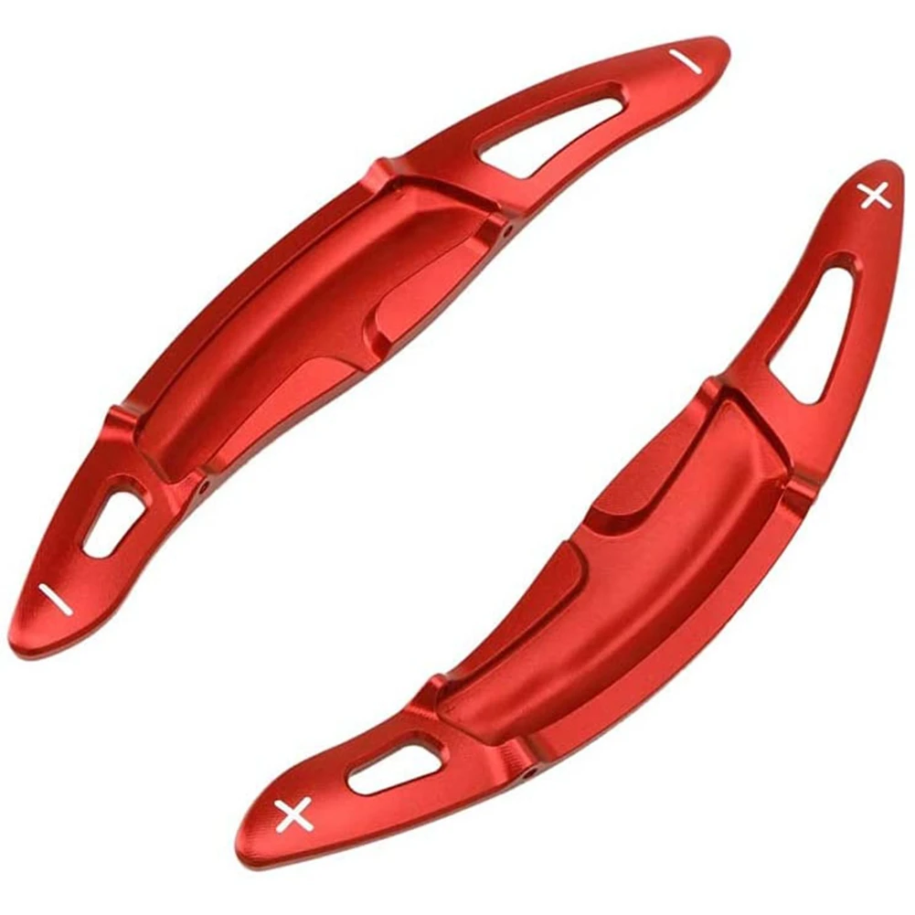 

Car Steering Wheel Shift Paddle Extension for-Porsche Panamera Macan Cayenne 911 Boxster Cayman 718 Spyder 918 Red