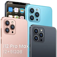 dual sim card phones celular iphone 12 pro max 12gb512gb smartphone 6 7inch android mobilephone telephone cellphone