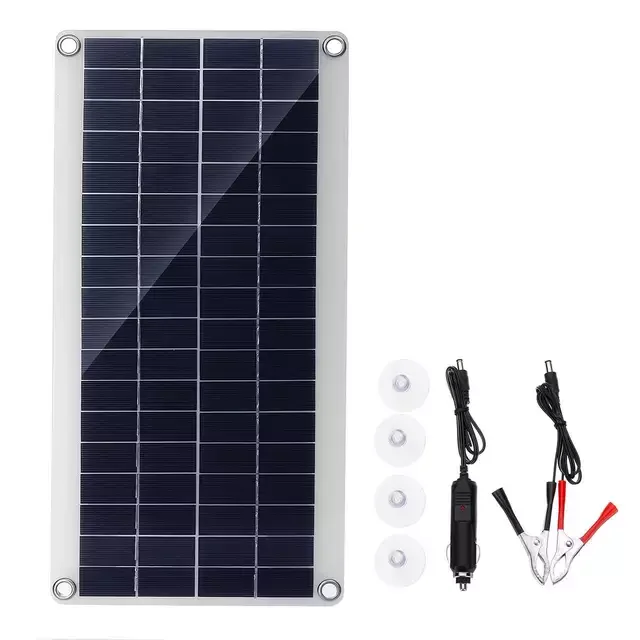 

Solar Panel Kit 12V USB charging Solar Cell Board Portable for Phone RV Car MP3 PAD 10A/20A/30A/40A/50A/60A/100A Controller