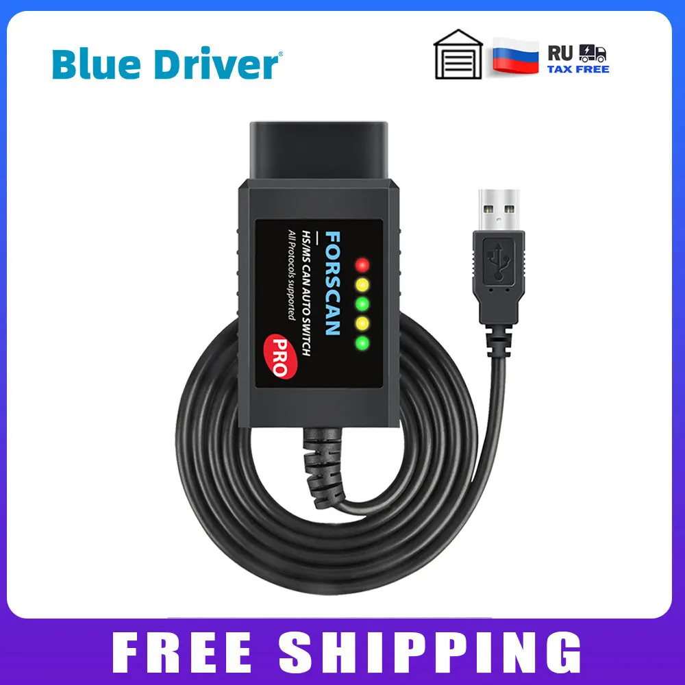 

Автомобильный диагностический сканер FORScan Pro USB ELM327 V1.5 для кодирования Ford HS/ MS CAN