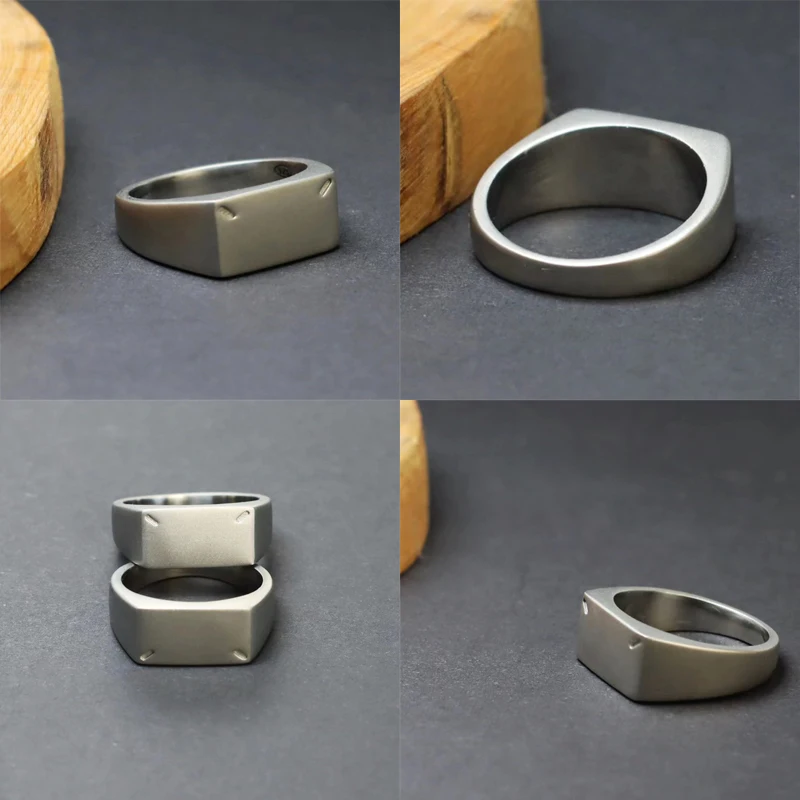 

Frosted Rings Necklaces Mm6 Margiela Rings Lovers' Romantic Anniversary Style Mm6 Margiela Rings