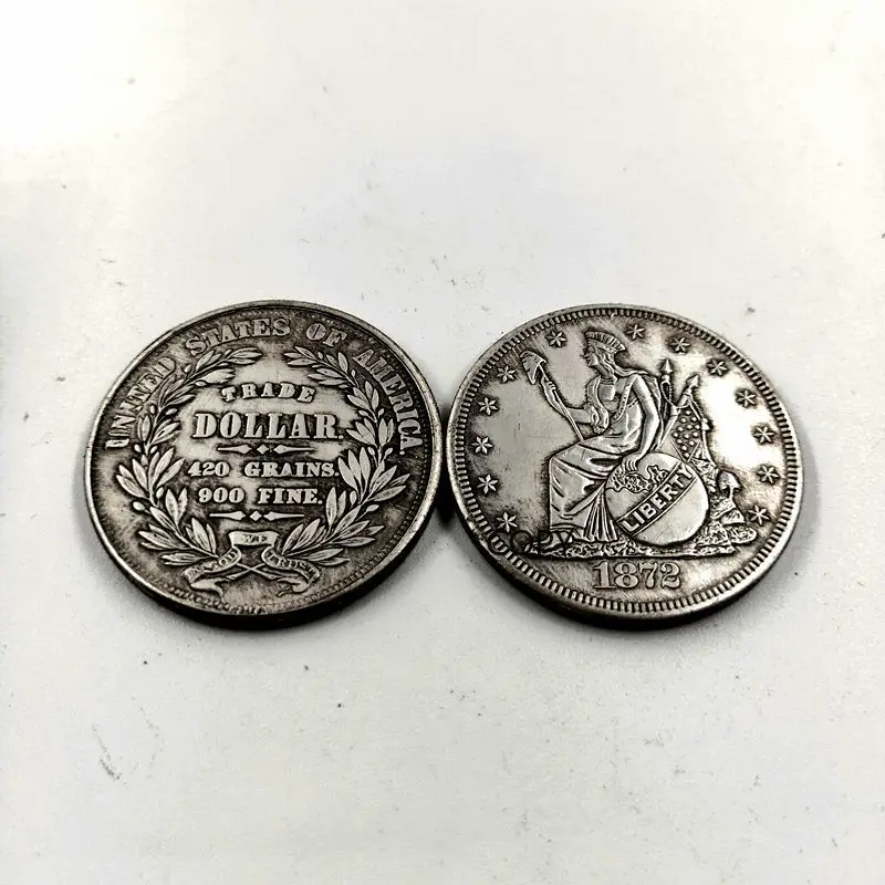 Копия копии 1872 сидя свобода щит &amp Орл половина доллара шаблон Монета КОПИЯ