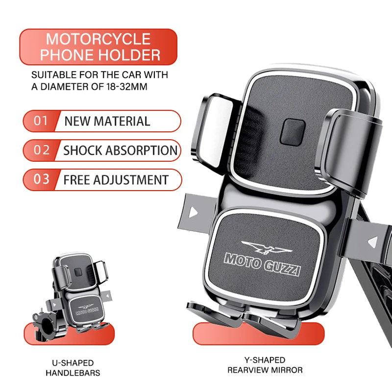 Кронштейн подставки для мотоцикла Moto Guzzi 85TT Mandello V7 Bobber Breva 850 MotoGuzzi GPS кронштейн