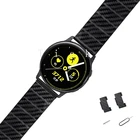 Ремешок из углеродного волокна для Huawei GT2 GT 2E Amazfit Bip Lite Gtr Gts 2 20 22 ммSamsung Galaxy Watch 3 41 мм 45 мм 46 мм