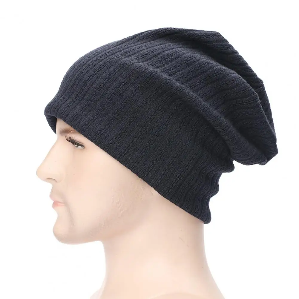 

Trendy Winter Hat Decorative Skull Beanies High Elasticity Anti-pilling Anti-shrink Lady Cap Keep Warm