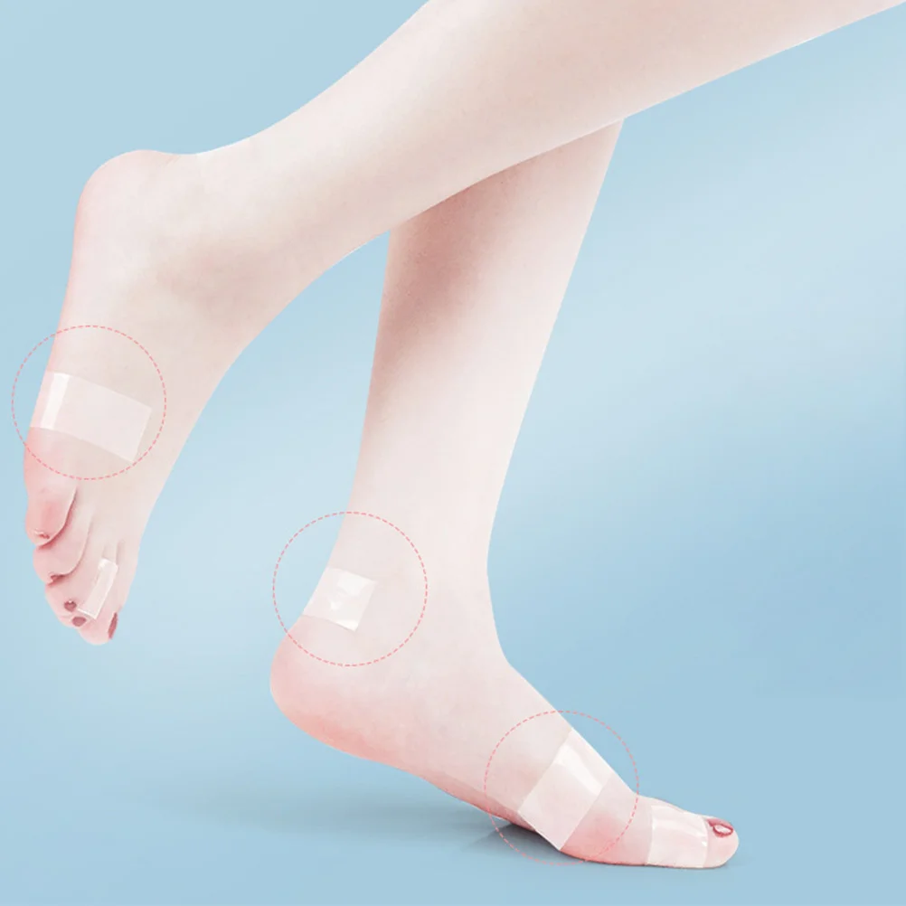 

Heel Stickers Blistertape Foot Sticker High Protection Heels Protector Moleskin Invisible Shoes Sole Pads Care Cushion Cushions