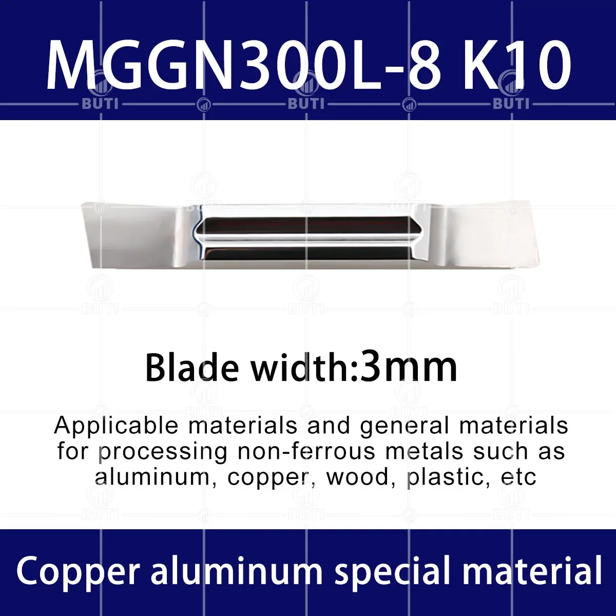 DESKAR 100% оригинальное долбежное лезвие MGMN300, медно-алюминиевое долбежное лезвие для зерна MGGN/RMN/MGMN, долбежное лезвие из сплава, износостойкое
