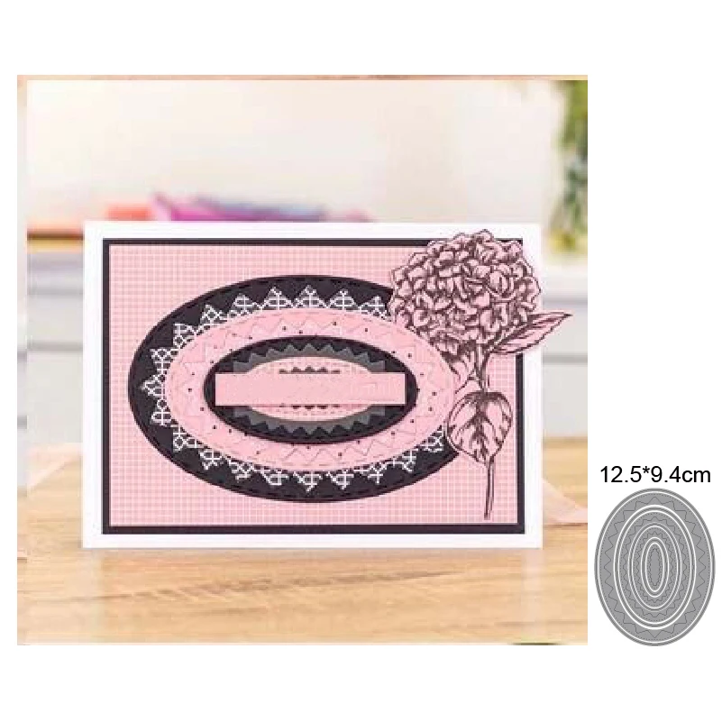 

2022 New Arrival Lattice Cutting Dies DIY Embossing Dies Cutter Craft Paper Card Scrapbooking Making Troqueles De Corte