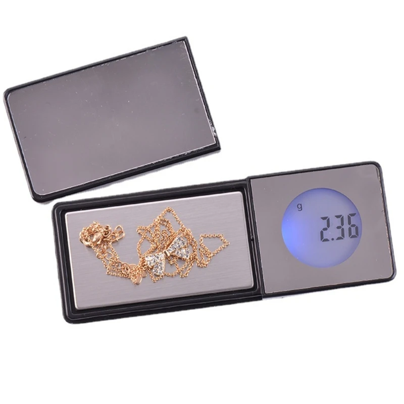 Электронные цифровые карманные весы 100 г 0 01 прецизионные с ЖК-дисплеем и