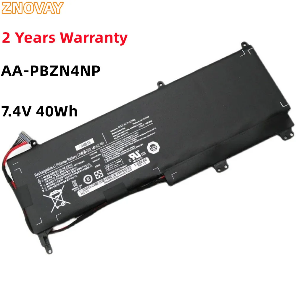 

ZNOVAY AA-PBZN4NP 7.4V 40Wh Laptop Battery For Samsung 15883366 BA4300317A For 7 Slate XE700T1A XQ700T1A XE700T1C XQ700T1C
